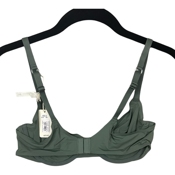 Aerie SMOOTHEZ Mesh Unlined Bra in Royal Palm 36C NWT - Picture 5 of 10